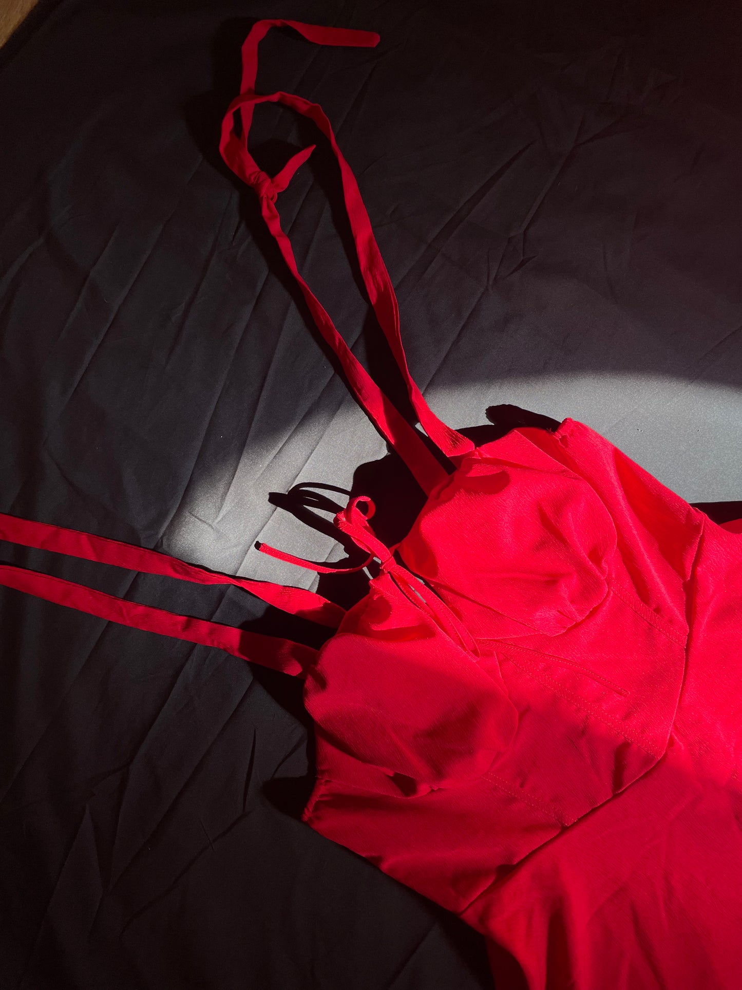 Robe longue rouge - SCARLET