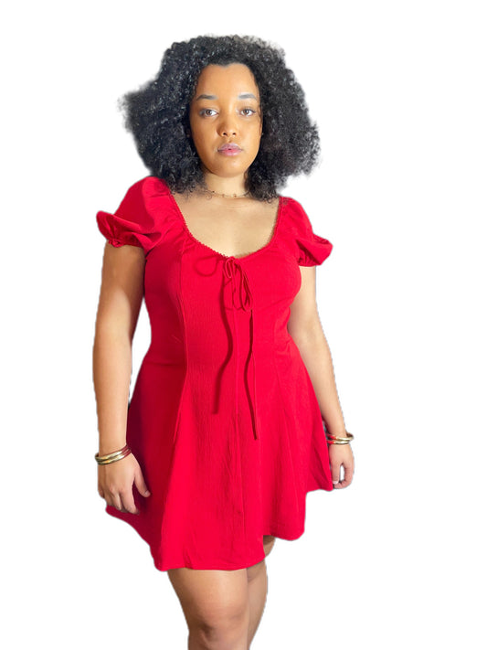 Robe mini rouge - ROSALIE